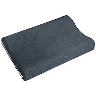 BELLATEX Anatomical terry polo 2002/046 45 × 30 cm, dark grey - Anatomical Pillow