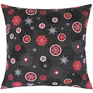 BELLATEX Christmas cushion 40 × 40 cm 55 / 121 Christmas decorations grey - Pillow