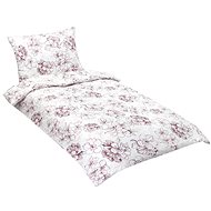 Bellatex bed linen cotton 90/184 140x200, 70x90 burgundy - Bed Linen