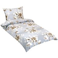 BELLATEX Linen cotton 90 / 330 rose coffee 140 × 200, 70 × 90 - Bed Linen