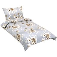 BELLATEX Linen crepe 80 / 330 rose coffee 140 × 200, 70 × 90 - Bed Linen