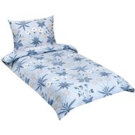 BELLATEX Linen cotton 90 / 583 meadow blue 140 × 220, 70 × 90 - Bed Linen