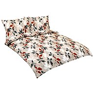 BELLATEX Linen crepe F 80/807 autumn leaves 1 piece 180 × 200, 2 pieces 70 × 90 - Bed Linen