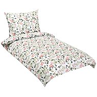 BELLATEX Cotton bed linen 90/106, leaf pattern, 140 × 200, 70 × 90 cm - Bed Linen