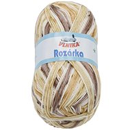 Bellatex Yarn Rozarka 100g - 44 beige, brown - Yarn
