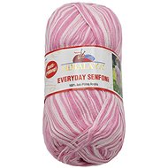 BELLATEX s.r.o. Příze Everyday Senfoni 100 g - 71001-09 bílorůžová - Yarn