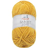 Vlnika Příze Samet Soft 100 g - 267 hořčicová - Yarn