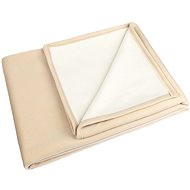 BELLATEX Sheet blanket 5015/023 135 × 200 beige/cream - Duvet 