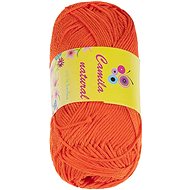 BELLATEX Příze Camilla natural 50 g - 194 oranžová - Yarn
