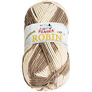 BELLATEX Robin colour 100 g - 21 beige, brown - Yarn