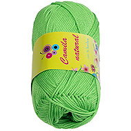 BELLATEX Camilla natural 50 g - 155 green - Yarn