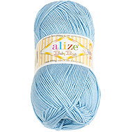 BELLATEX Baby Best 100 g - 40 light blue - Yarn