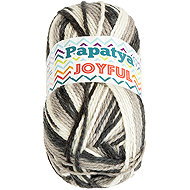 BELLATEX Joyful 100 g - 14 gray, white - Yarn