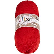 BELLATEX Příze BELLA 100 g - 56 červená - Yarn