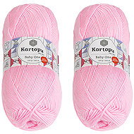 BELLATEX Baby One 100 g set of 2 pcs - 782 pink - Yarn