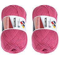 BELLATEX Gloria 50 g set of 2 pcs - 52034 pink - Yarn
