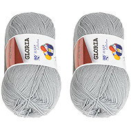 BELLATEX Gloria 50 g set of 2 pcs - 56177 gray - Yarn