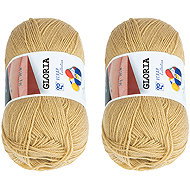 BELLATEX Gloria 50 g set of 2 pcs - 57094 beige - Yarn