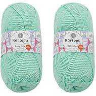 BELLATEX Baby One 100 g set of 2 pcs - 507 light green - Yarn