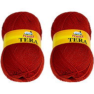 BELLATEX Tera 100 g set of 2 pcs - 71 red - Yarn