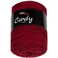 BELLATEX Příze Cordy cca 100 m - 8024 bordová - Yarn
