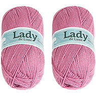 BELLATEX Lady NGM de luxe 100 g set of 2 pcs - 949 old pink - Yarn