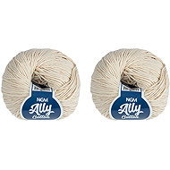 BELLATEX Ally cotton 50 g set of 2 pcs - 034 champagne - Yarn