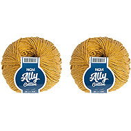 BELLATEX Ally cotton 50 g set of 2 pcs - 036 mustard - Yarn