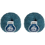 BELLATEX Ally cotton 50 g set 2 pcs - 050 kerosene - Yarn