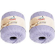 BELLATEX Lasie 50 g set 2 pcs - 128 purple - Yarn