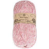 BELLATEX Yarn Melange Wool 100 g - 9004 melange pink - Yarn