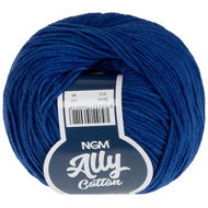 BELLATEX Yarn Ally cotton 50 g - 012 dark blue - Yarn