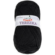 BELLATEX Yarn Terezka 50 g - 123 black - Yarn