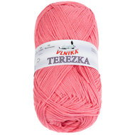 BELLATEX Terezka fonal, 50 g - 128 sötét lazacszín - Fonal kötéshez
