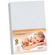 BELLATEX Jersey with elastane fitted sheet 180 × 200 × 40 342 light grey - Bedsheet