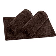 Bellatex Terry towels set of 3 - 30 × 50 106/18 dark brown - Towel Set