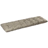 BELLATEX Bench seat 41 / 016 quilted 40 × 120 Uni brownish grey - Pillow Seat