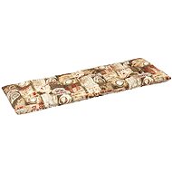 BELLATEX Bench seat 41 / 560 quilted 40 × 120 coffee bean - Pillow Seat