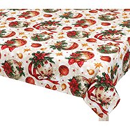 BELLATEX Tablecloth Christmas 132, 70 × 70 cm, Christmas decorations gold - Tablecloth