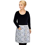 BELLATEX Waist apron Dita 68 × 50 cm 189/401 grey flower - Apron