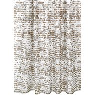 Bellatex 720/017 180 × 200 cm, brown wall - Shower Curtain