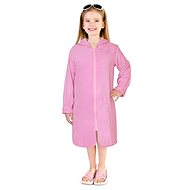 BELLATEX Children's FROTÉ Zippered Bathrobe size 3-5 years 8753/010 pink - Bathrobe