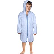 BELLATEX Children's FROTÉ Zippered Bathrobe size 3-5 years 8753/025 blue - Bathrobe