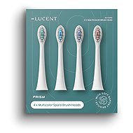Be Lucent Prism Sonic Toothbrush Heads 4 Pack Multicolour - Toothbrush Replacement Head