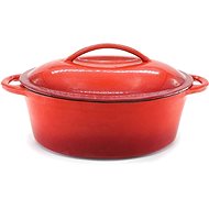 BELIS Queen Line 4.2-Litre Cast Iron Baking Dish - Roasting Pan