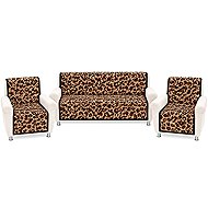 BELLATEX Korall Micro 3+1+1 set 6118/291 leopard - Blanket