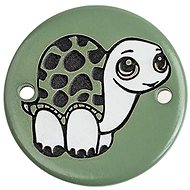 BELLATEX Nášivka dětská ŽELVIČKA 26 mm - sada 2 ks - Patch
