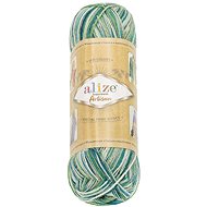 BELLATEX Yarn Artisan 100 g - 9001 green - Yarn