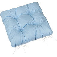Bellatex Adéla 41/P225 Quilted 40 × 40cm, Plain Blue - Pillow Seat