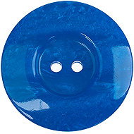 Buttons Žirovnice Button 3 cm blue brindle art 01172 set of 3 - Button
